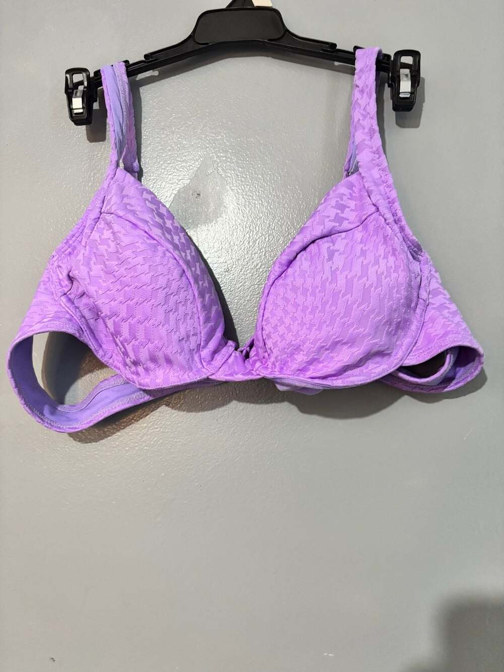 No Boundaries Women's Purple XXL 19 Swimsuit Top